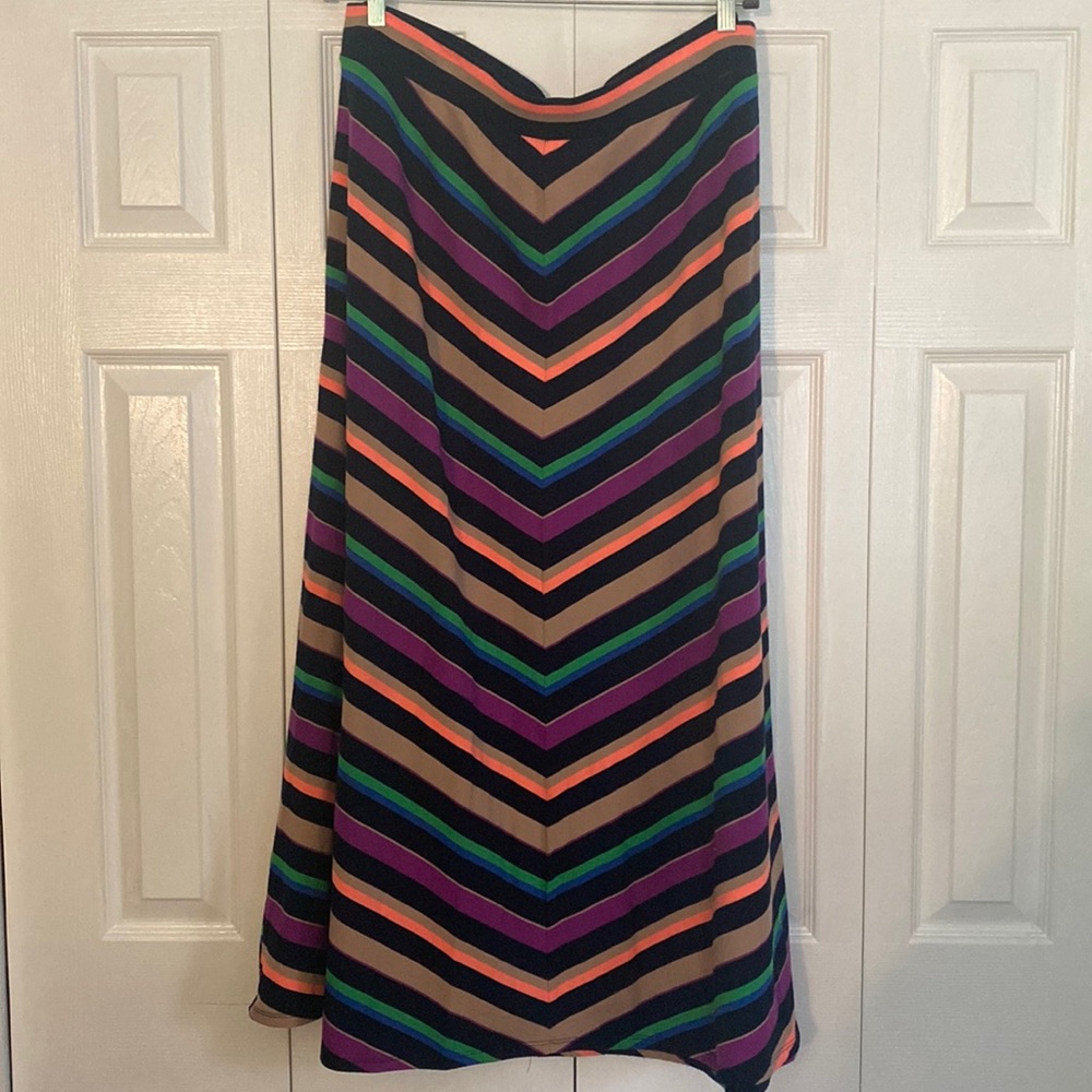 Cato Multi Colored Maxi Skirt Size 18/20